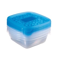 Fiambrera Curver Take Away - 0,6 l . Pack 5 ud