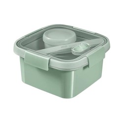 Fiambrera Curver Smart To-Go - 1,1 l - Incluye cubiertos