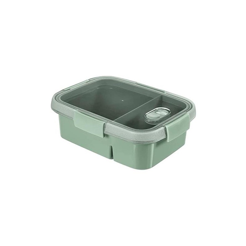 Fiambrera Curver Smart To-Go - 0,3 + 0,6 l - Incluye cubiertos Fiambrera Curver Smart To-Go - 0,3 + 0,6 l - Incluye cubiertos