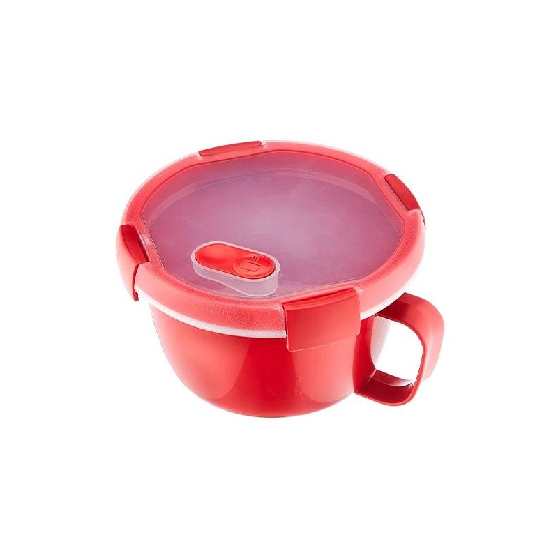 Fiambrera Curver Smart Microwave - 0,9 l - Incluye cubiertos Fiambrera Curver Smart Microwave - 0,9 l - Incluye cubiertos