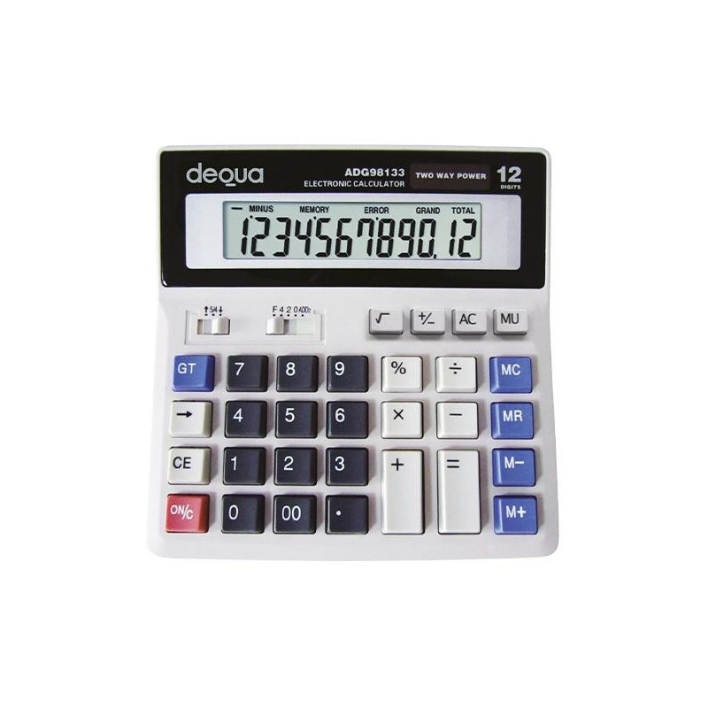 Calculadora de oficina Dequa 12 dígitos teclas especiales ordenador Calculadora de oficina Dequa 12 dígitos teclas especiales ordenador