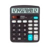 Calculadora de oficina Dequa 12 dígitos - Color negro