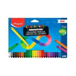 Lápiz color Maped Infinity - Triangular - Colores surtidos - Caja 24 ud