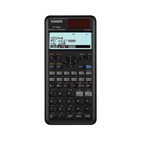 Calculadora financiera Casio FC-200V-2 - 10+2 dígitos