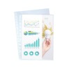 Funda portadocumentos Dequa - Cristal - PP - 80 m - Folio - Caja 100 ud