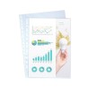 Funda portadocumentos Dequa - Cristal - PP - 80 m - A4 - Caja 100 ud