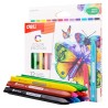 Ceras plásticas Deli Color Emotion - Colores surtidos - Envase 12 ud.