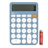 Calculadora de bolsillo Deli EM124 - 12 dígitos - Color azul