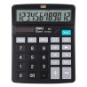 Calculadora de sobremesa Deli E837 - 12 dígitos - Color negro
