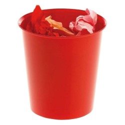 Papelera Archivo 2000 - Plástico - 18 L - Color rojo