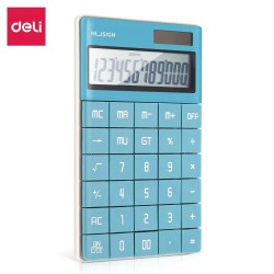 Calculadora de sobremesa Deli ENS041 - 12 dígitos - Color azul