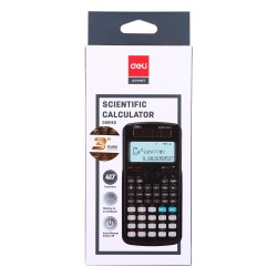 Calculadora científica Deli ED991ES - 12 dígitos - Color negro
