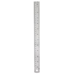Regla metálica Deli Classic - 30 cm