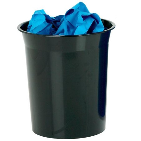 Papelera Archivo 2000 - Plástico - 14 L - Color negro