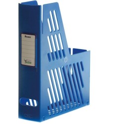 Revistero Boxer Archivo 2000 - Poliestireno - 24 x 7,5 x 31,5 cm - Color azul