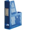 Revistero Boxer Archivo 2000 - Poliestireno - 24 x 7,5 x 31,5 cm - Color azul