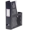Revistero Boxer Archivo 2000 - Poliestireno - 24 x 7,5 x 31,5 cm - Color negro