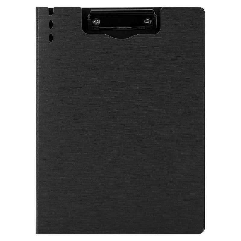 Portabloc carpeta con pinza Deli - PVC -A4 - Color gris Portabloc carpeta con pinza Deli - PVC -A4 - Color gris