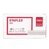 Grapas Deli Essential 23/10 - Galvanizadas - 60 hojas - Caja 500 grapas