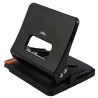 Taladro Deli Effortless Expert - 25 hojas - Punzones 2 x 6 mm - Color negro