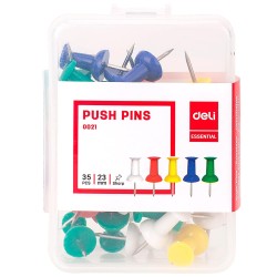 Agujas Deli Essential - Colores surtidos - Caja 35 ud.