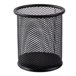 Cubilete rejilla Deli - 91 x 98 mm - Color negro