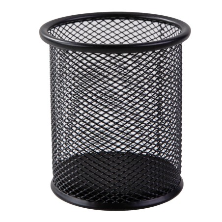 Cubilete rejilla Deli - 91 x 98 mm - Color negro