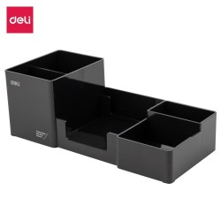 Organizador Deli Quali - 254 x 112 x 90 mm - Color negro