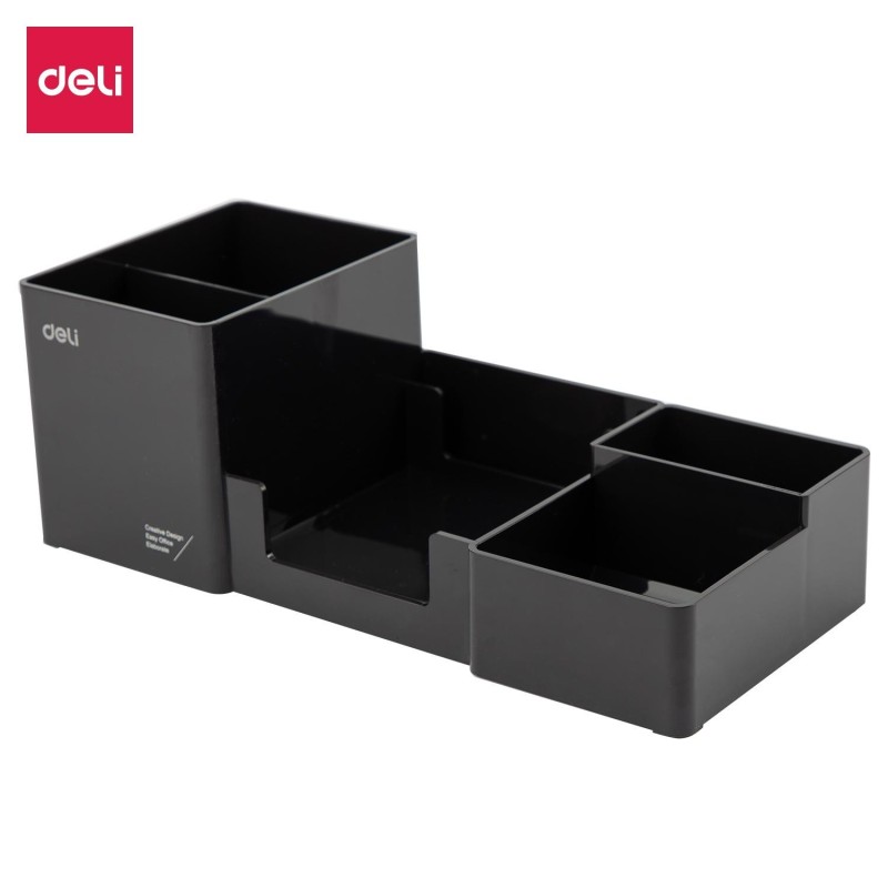 Organizador Deli Quali - 254 x 112 x 90 mm - Color negro Organizador Deli Quali - 254 x 112 x 90 mm - Color negro