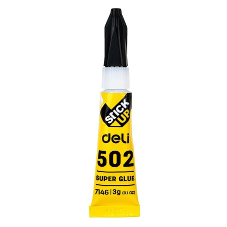 Tubo pegamento instantáneo Deli Stick Up 502 - 3 g.