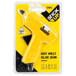 Pistola silicona termofusible Deli Stick Up - 20 W - 7 mm