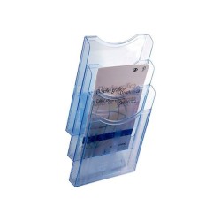 Expositor de pared para folletos Archivo 2000 Archiplay - 3 bandejas - Vertical - A4