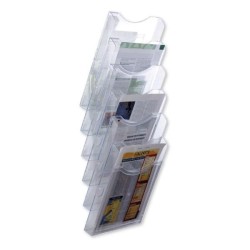Expositor de pared para folletos Archivo 2000 Archiplay - 6 bandejas - Vertical - A4