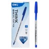 Bolígrafo Deli Think - Punta 1 mm - Color azul