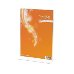 Expositor de sobremesa para folletos Archivo 2000 - Doble - Forma T - A4