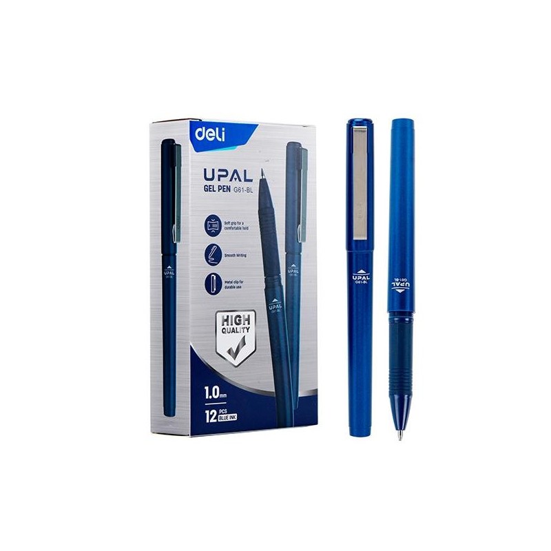 Roller Deli Upal - Punta 1 mm - Color azul