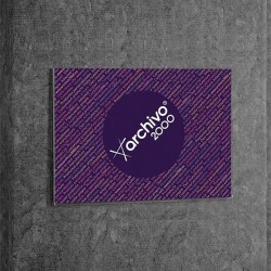 Identificador de pared Archivo 2000 - Adhesivo - Horizontal - A4