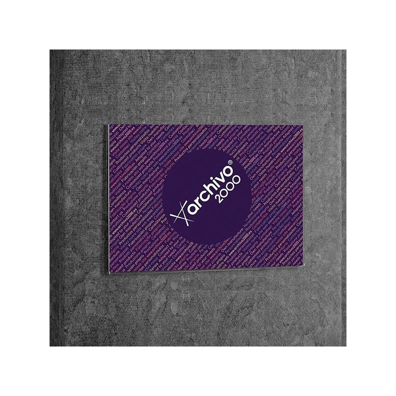 Identificador de pared Archivo 2000 - Adhesivo - Horizontal - A4