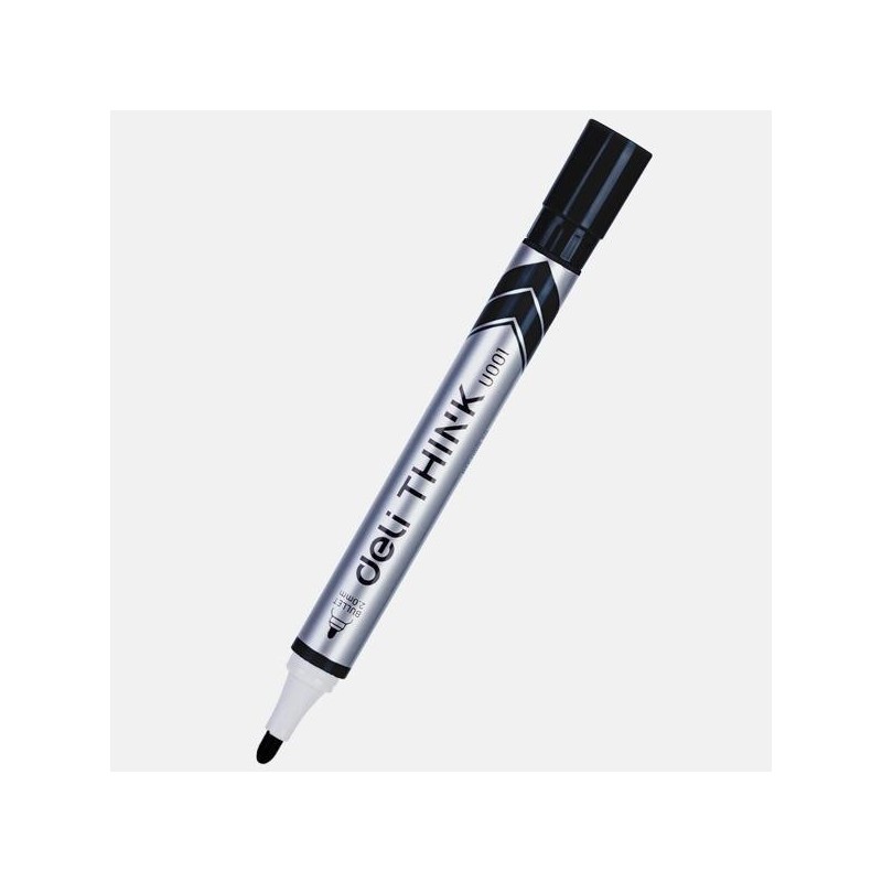 Marcador pizarra Deli Think - Punta 2 mm - Color negro Marcador pizarra Deli Think - Punta 2 mm - Color negro