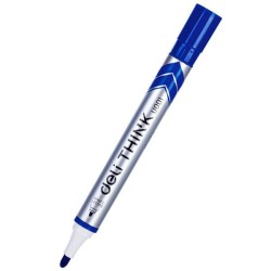 Marcador pizarra Deli Think - Punta 2 mm - Color azul