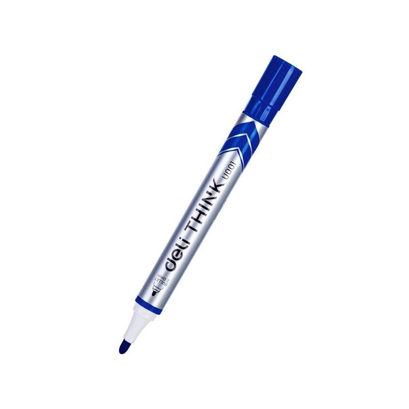 Marcador pizarra Deli Think - Punta 2 mm - Color azul