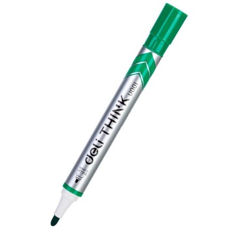 Marcador pizarra Deli Think - Punta 2 mm - Color verde
