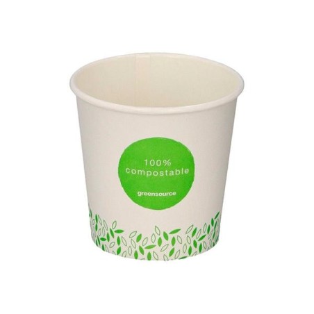 Vasos compostables - Papel - 125 ml - Pack 50 ud