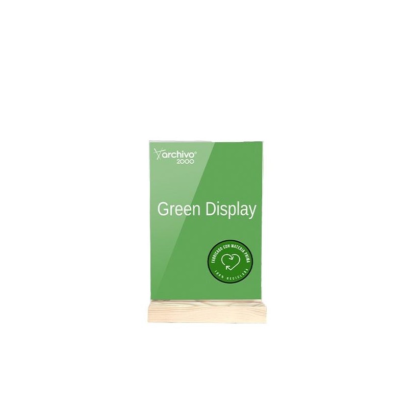 Expositor de sobremesa Archivo 2000 Green Display - Vertical - A6 Expositor de sobremesa Archivo 2000 Green Display - Vertical - A6
