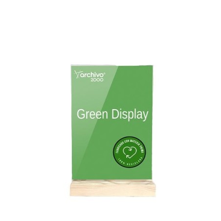 Expositor de sobremesa Archivo 2000 Green Display - Vertical - A6