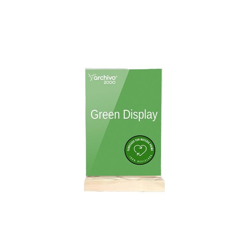 Expositor de sobremesa Archivo 2000 Green Display - Vertical - A5