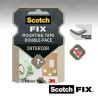 Cinta doble cara Scotch Fix - Hasta 7 Kg - 19 mm x 1,5 m