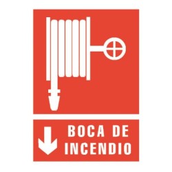 Señales normalizadas Boca de incendio Archivo 2000 - PVC - 30 x 21 cm