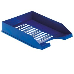 Bandeja rejilla Archivo 2000 - Poliestireno - 34,5 x 25,5 x 6,5 cm - Color azul