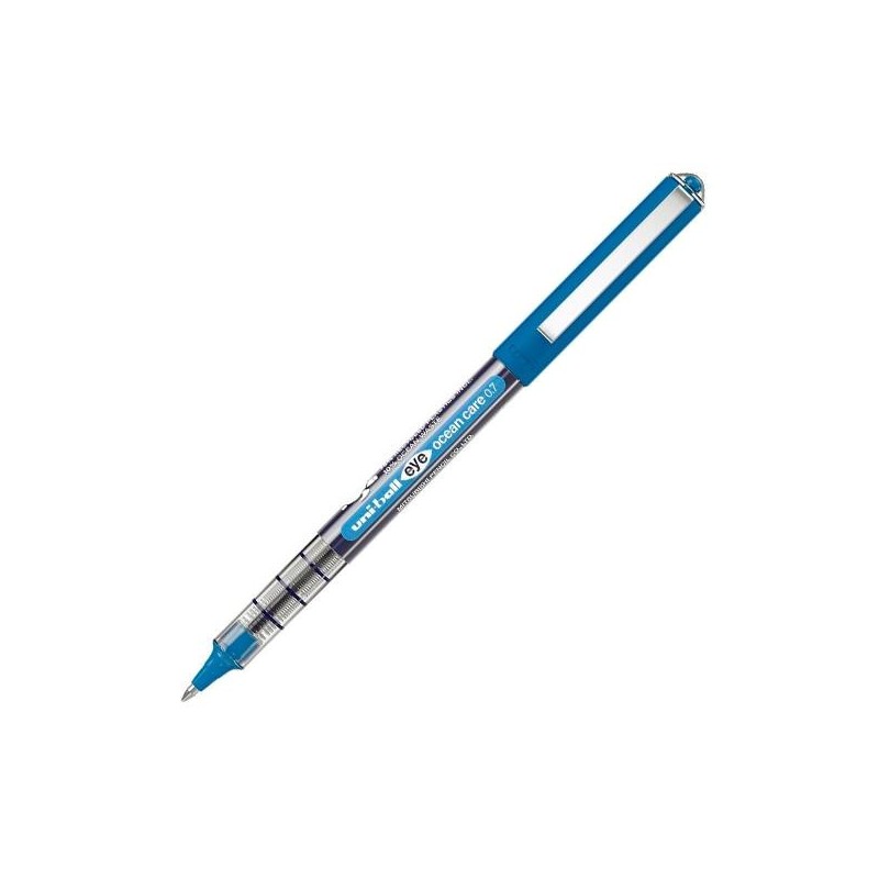 Roller Uni-ball Ocean care 157 ROP - Trazo 0,7 - Tinta líquida - Color azul